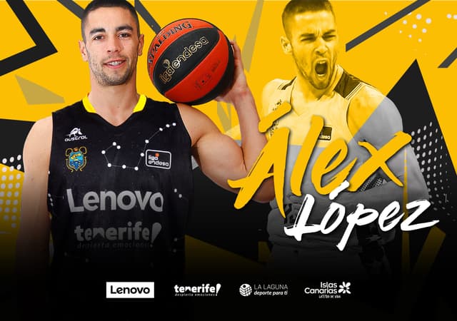 Lenovo Tenerife ficha a Álex López
