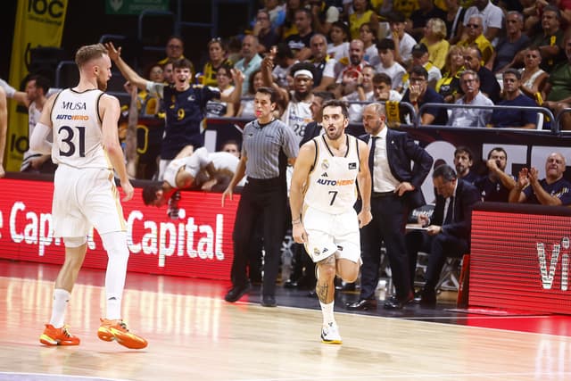 Campazzo: 6º asistente madridista