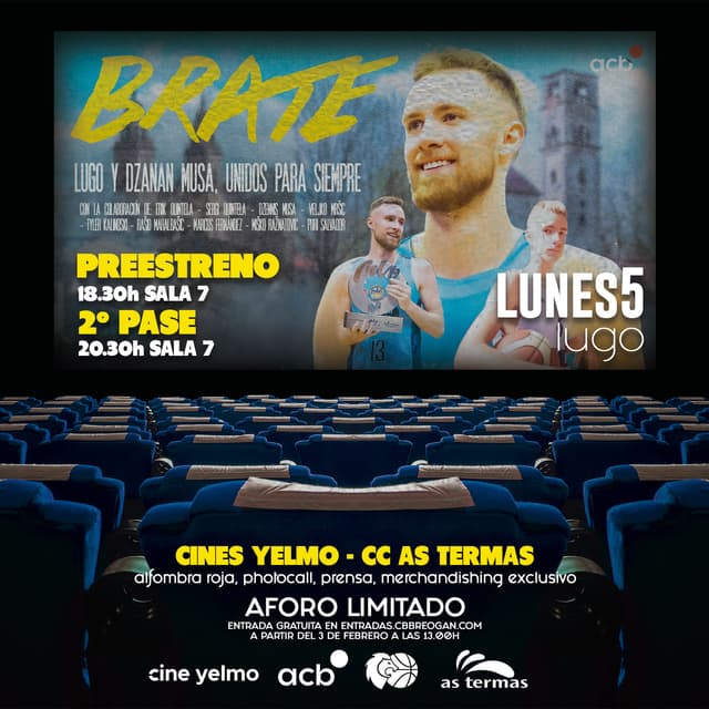 El preestreno de BRATE, en Lugo