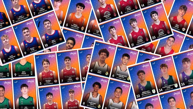 Cromos de la MInicopa Endesa 2024