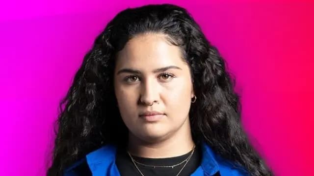 Salma, de OT, en el concierto