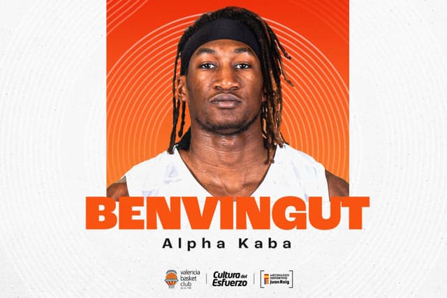 Valencia BC incorpora a Alpha Kaba