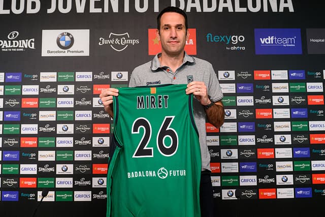 Dani Miret: "Quiero poner mi sello"