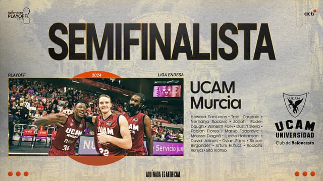 UCAM Murcia: A semis