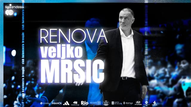 Veljko Mrsic renueva con el Breogán