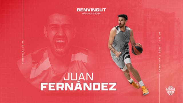Juan Fernández ficha por B. Girona