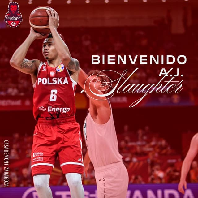 AJ Slaughter se une al Casademont