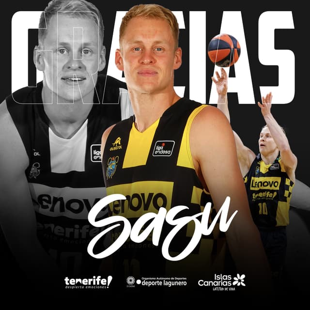 Salin acaba su etapa en Tenerife