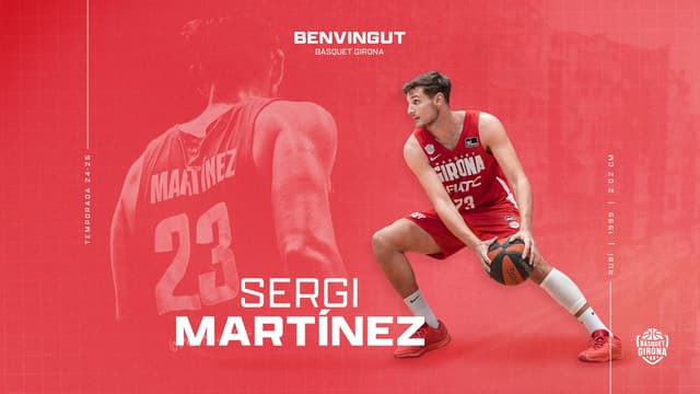 Sergi Martinez, al Bàsquet Girona