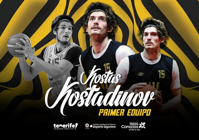 Kostadinov, en La Laguna Tenerife