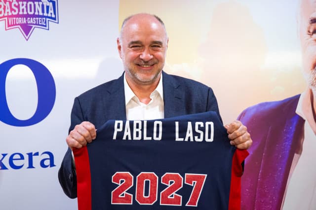 Baskonia presenta a Pablo Laso 
