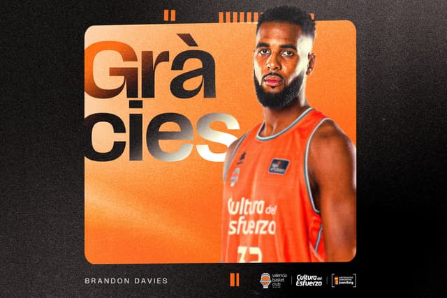 Brandon Davies abandona Valencia BC