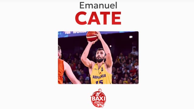 Emanuel Cate, al BAXI Manresa