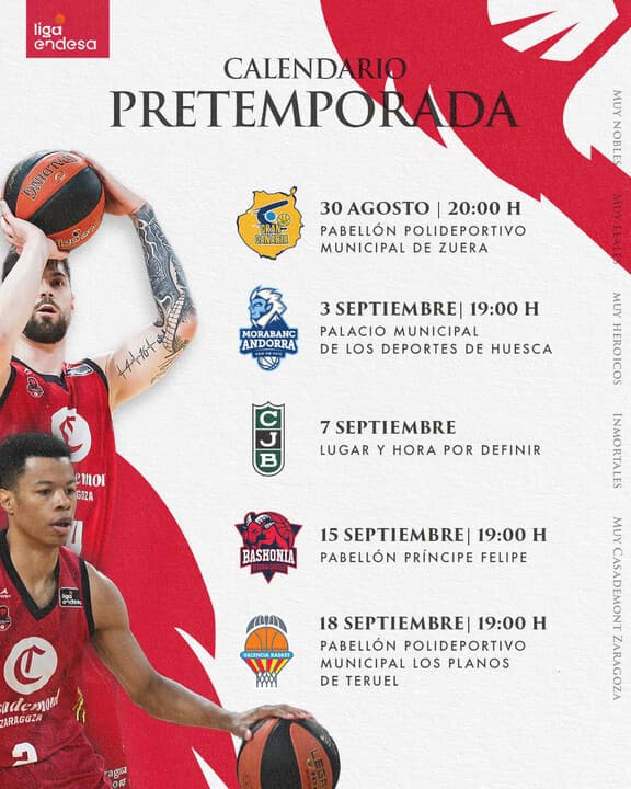 Pretemporada Casademont Zaragoza