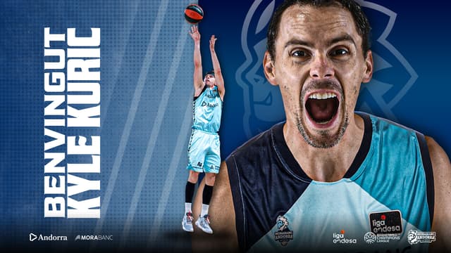 Kyle Kuric, al MoraBanc Andorra