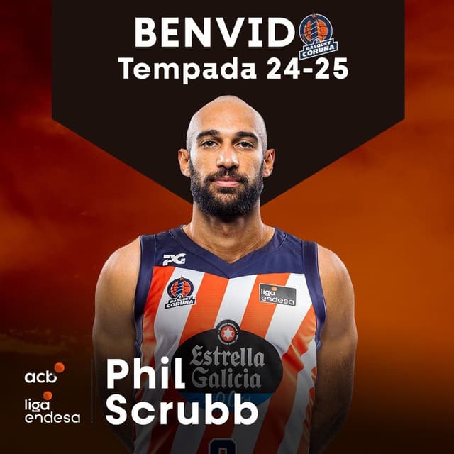 Phil Scrubb al Leyma Coruña