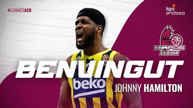 Johnny Hamilton, al Hiopos Lleida