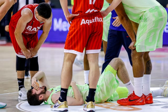 Darío Brizuela, lesionado