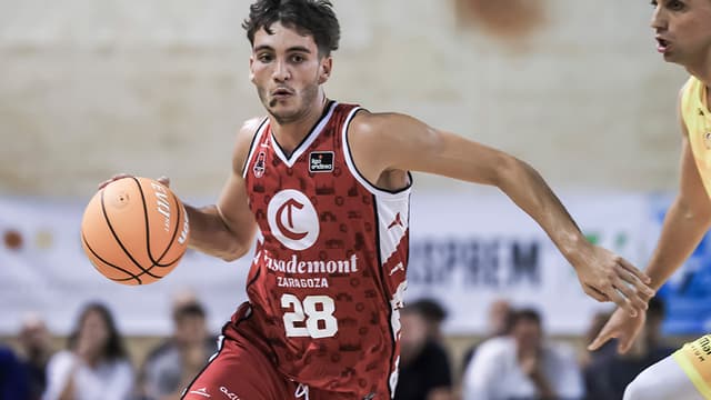 Álex Moreno, en el Casademont Zgz