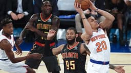 Knox en su etapa en New York Knicks