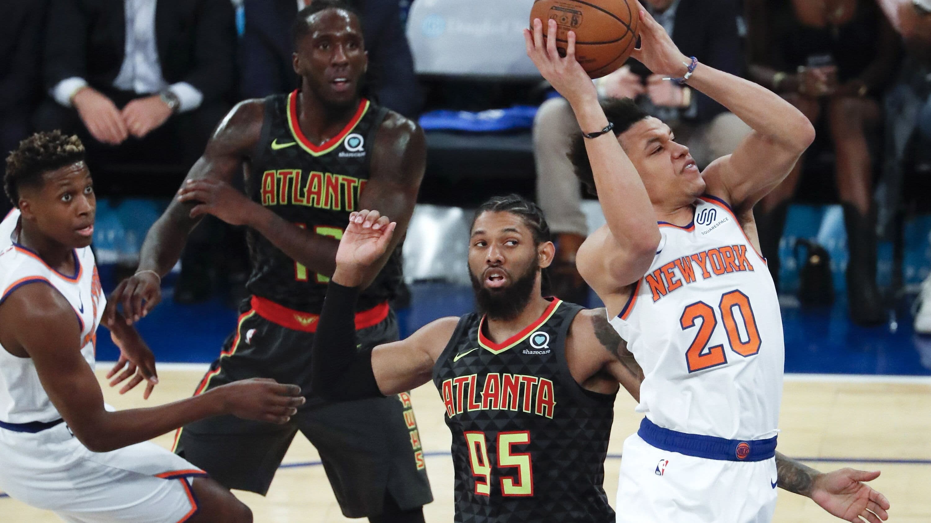Knox en su etapa en New York Knicks