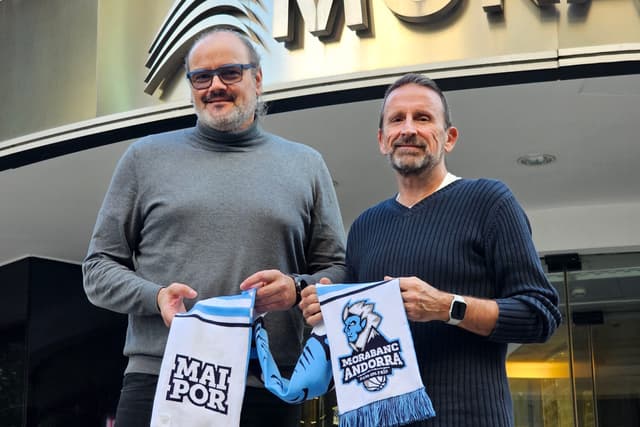 Joan Plaza es presentado en Andorra