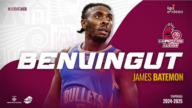 James Batemon llega a Lleida