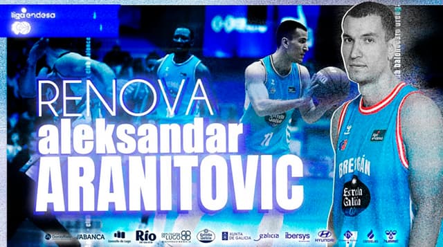Aranitović, un año más de celeste