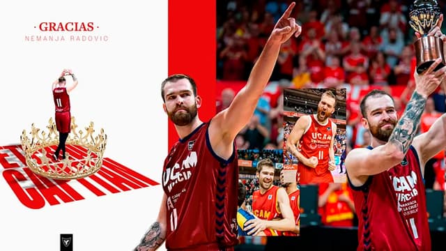 Radovic se despide del UCAM Murcia