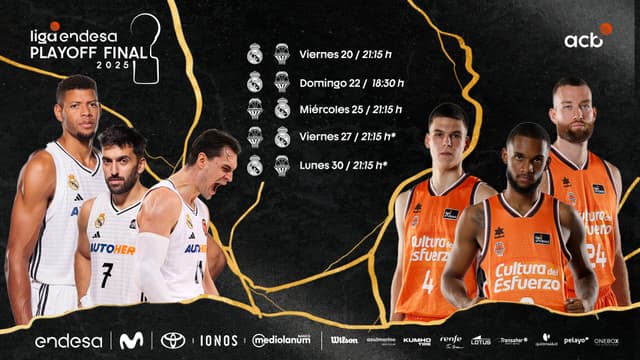 La final Real Madrid - Valencia BC