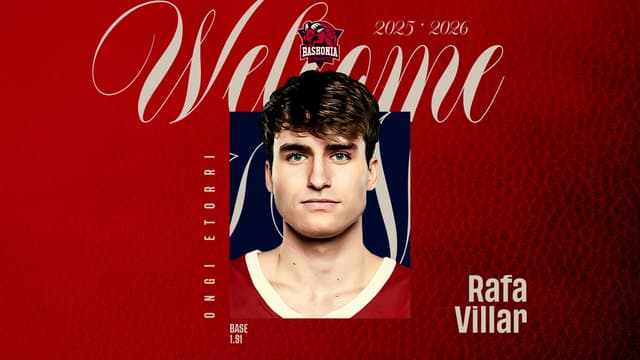Rafa Villar firma con Baskonia