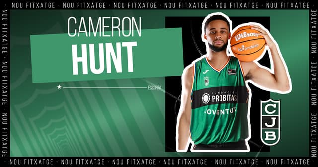 Cameron Hunt, rumbo a la Penya