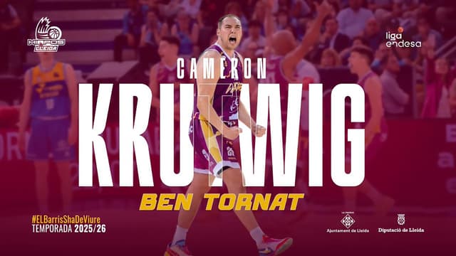 Cameron Krutwig, al Hiopos Lleida