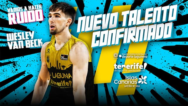 Wesley Van Beck, jugador canarista