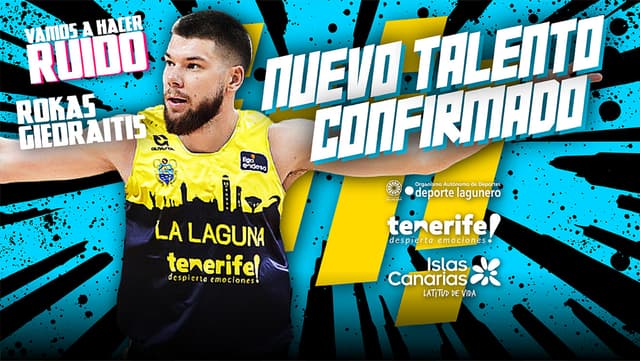 La Laguna Tnf ficha a Giedraitis
