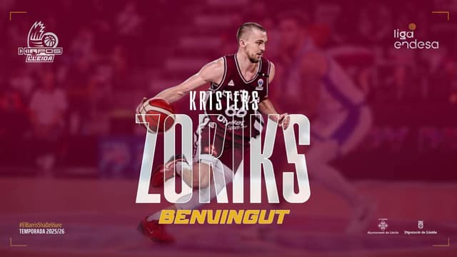 Kristers Zoriks, al Hiopos Lleida