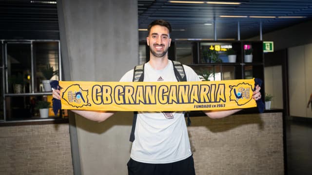 Eric Vila, ilusionado a su llegada