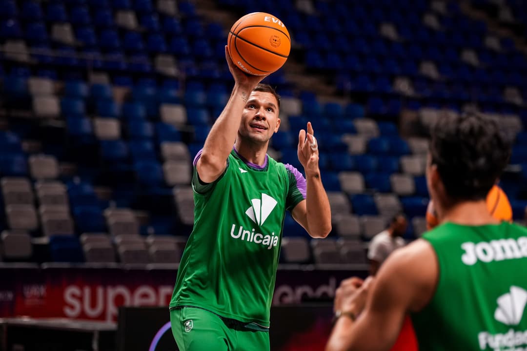 Emir Sulejmanovic en un entrenamiento