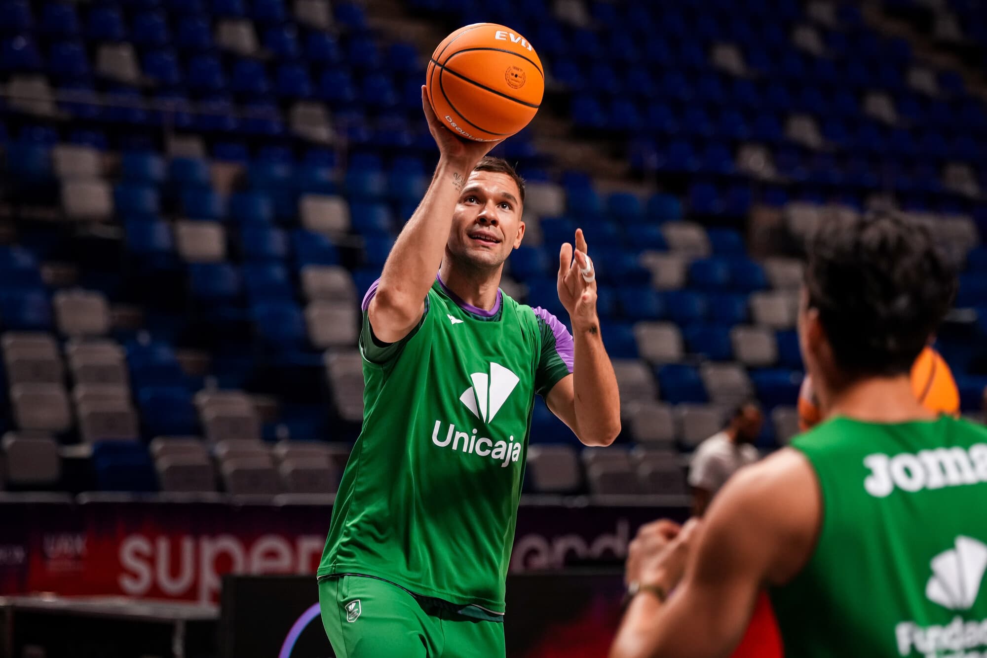 Emir Sulejmanovic en un entrenamiento