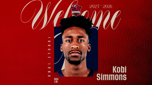 Kobi Simmons, al Baskonia