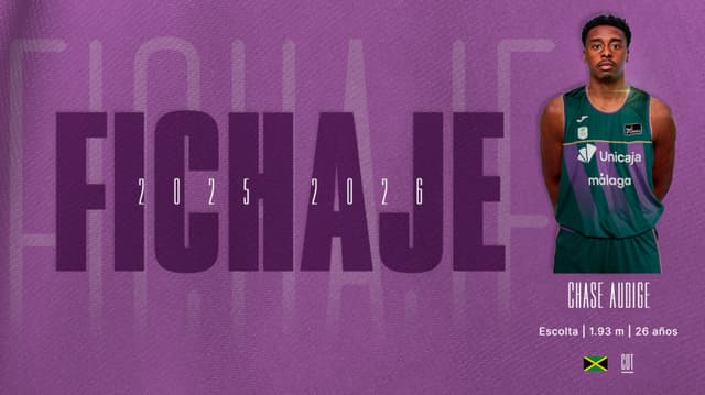 Chase Audige, refuerzo de Unicaja