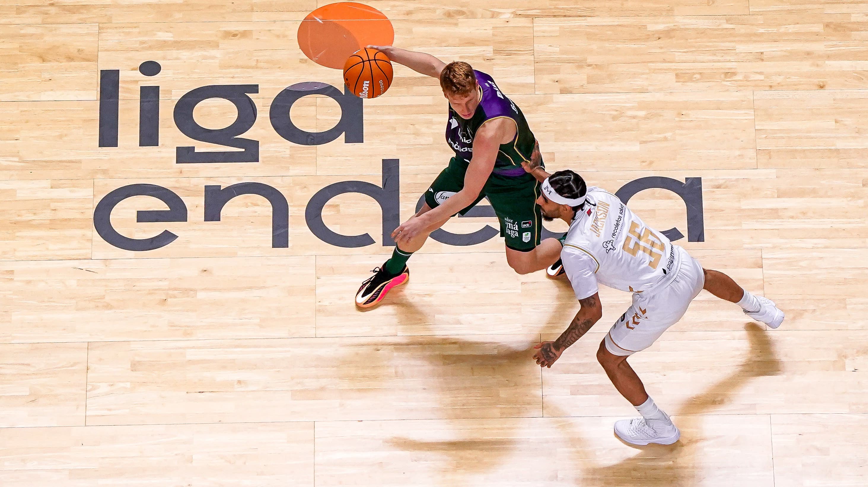 Alberto Díaz, en un partido con Unicaja