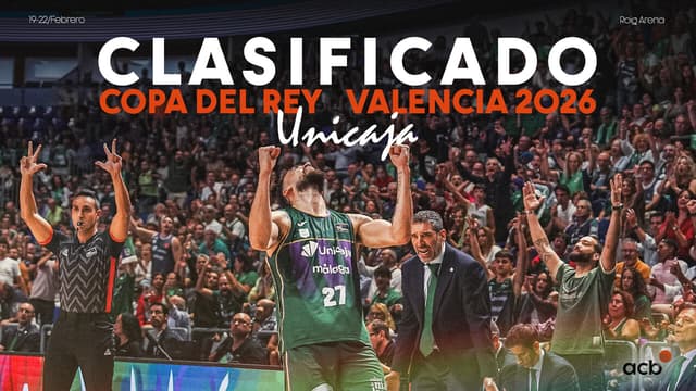 Unicaja, clasificado para la Copa