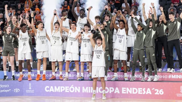 Real Madrid, campeón de la Minicopa Endesa