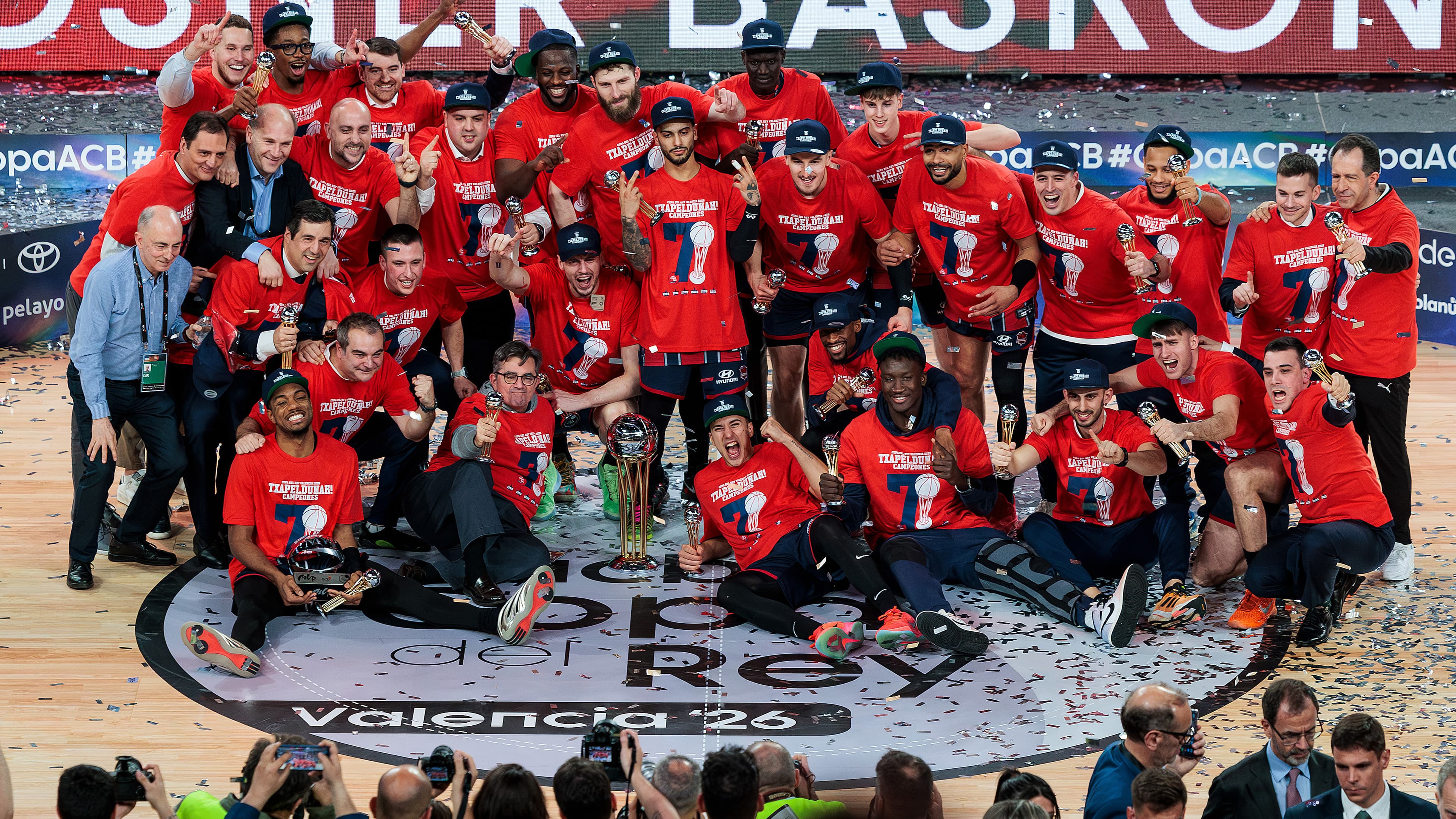 Kosner Baskonia campeón de la Copa del Rey 2025