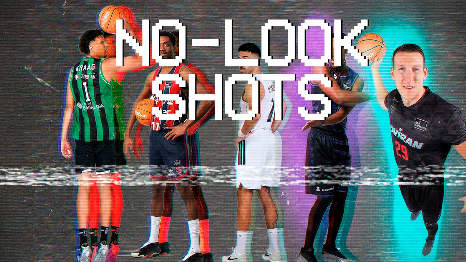 Los no-look shots, de moda