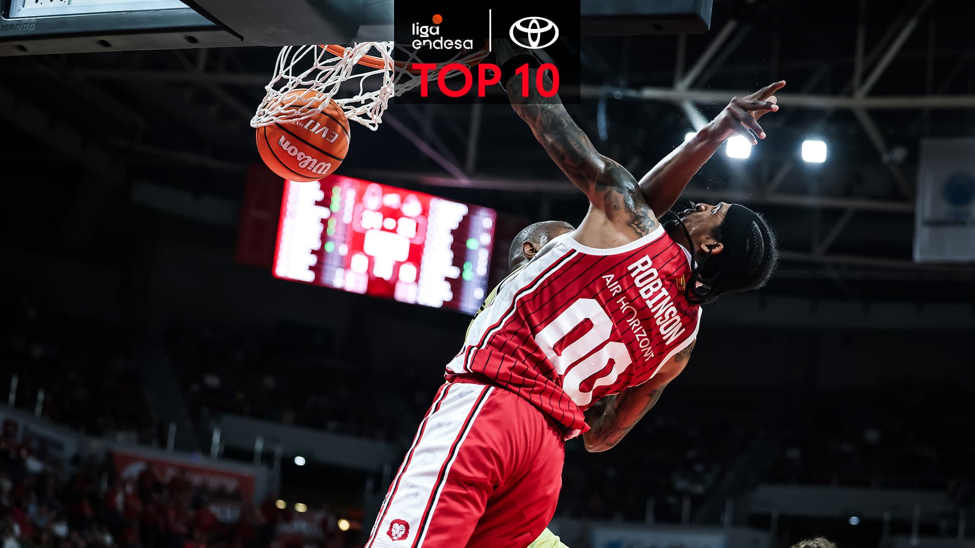 Devin Robinson en el Top10 Toyota