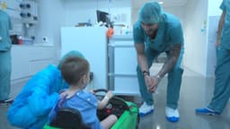 Willy Hernangómez en el hospital