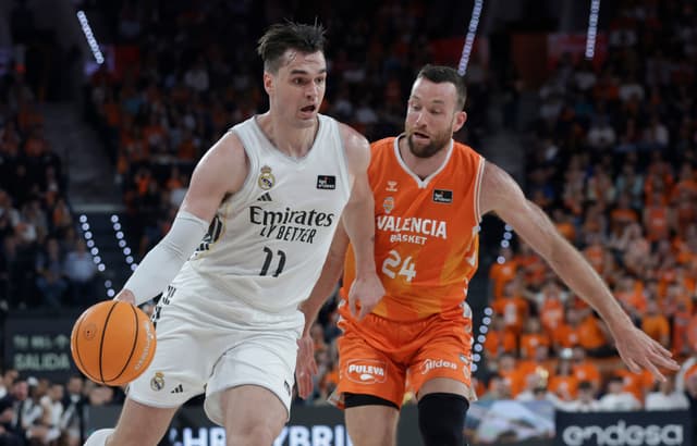 Tavares y Hezonja desconectan al Valencia y lanzan a un Real Madrid más líder (82-96)