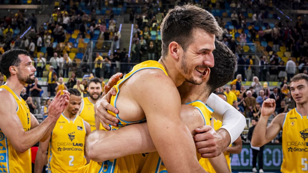 Nico Brussino celebra el triunfo